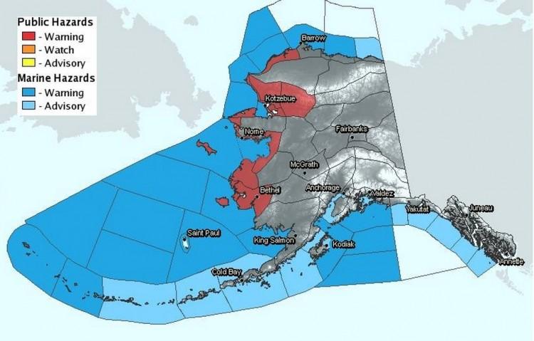 ‘Life-Threatening Epic’ Blizzard Hits Alaska