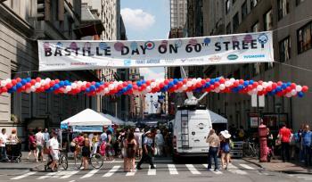 New Yorkers Celebrate Bastille Day