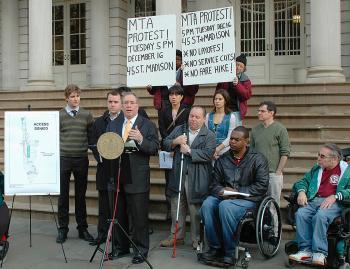 MTA Proposal Leaves Disabled New Yorkers Stranded