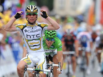 Cavendish Takes Third Stage Win in Tour de France