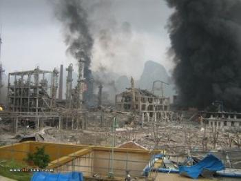 16 Dead in Chemical Plant Explosion in Guangxi Province