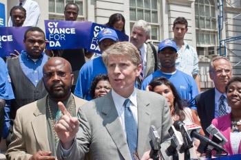 Cy Vance Announces Plan to Reduce Recidivism