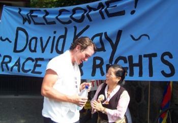 Riding for Rights: David Kay Arrives in Vancouver
