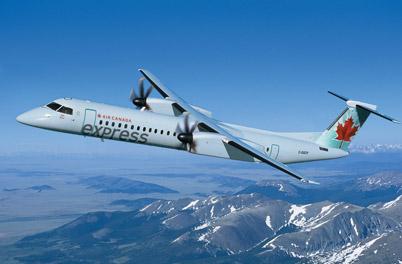 Air Canada Launches New Bombardier Q400s, Expands Service