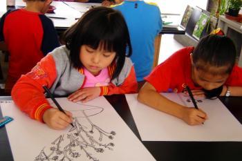 Yang Ming International Children’s Painting Competition Opens in Taiwan