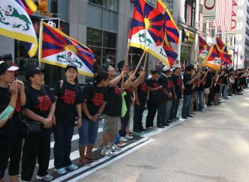 As Olympics End, Tibetan Cause Continues in NYC