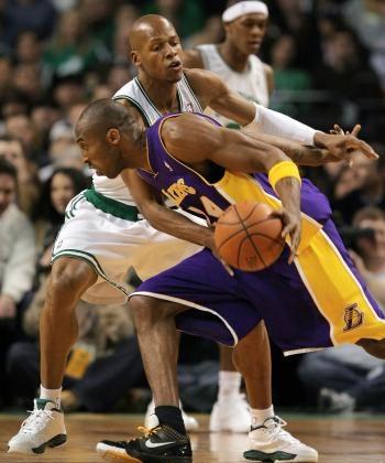 Lakers Slip by Celtics in OT