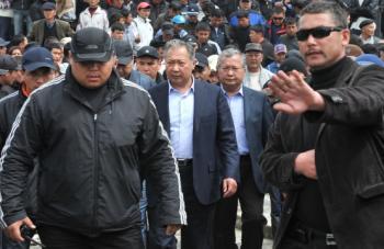 Kyrgyz President Flees the Country