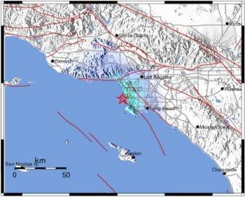 Small Earthquake Shakes Los Angeles
