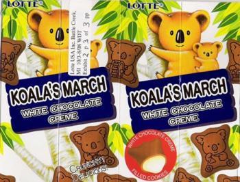 Koala’s March Cookies Recalled for Melamine