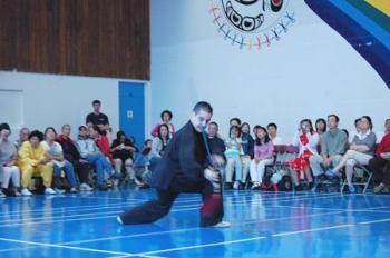 Martial Arts Show Displays Skill, Precision