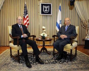 Sen. Mitchell Visits Israel as Tension Builds