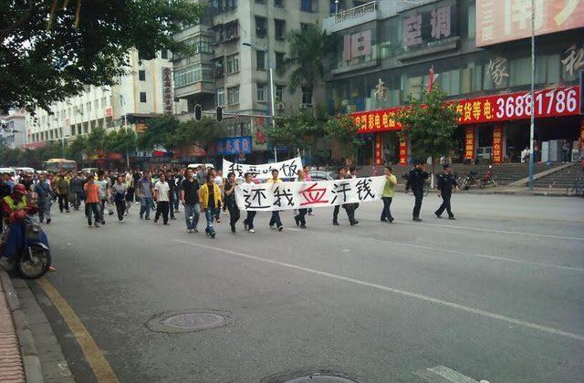 In Guangzhou, Softer Hand Toward Protesters Suggests Ulterior Motive