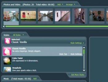 Muvee Reveal 8, Video Editing for Casual Users