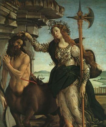 ‘Pallas and the Centaur’: A painting of strength and beauty