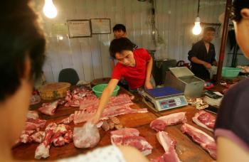 Diseased Pig Meat Sold in China