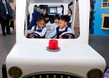 Interactive Play Station Teaches Children About NYPD