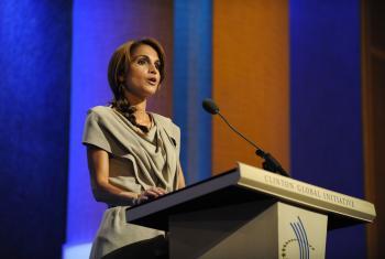 Queen Rania Speaks for Women and Children at UN Assembly