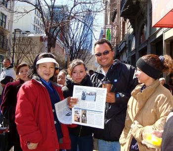 Philly Residents Support Rally for Quitting Chinese Communist Party