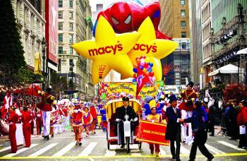Macy’s Thanksgiving Day Parade Marches Through Manhattan