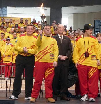 Special Olympics Torch Makes NYC Visit