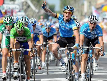 Cavendish Takes His Third Tour de France Stage Win