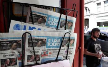 USA Today Publisher Doubles Profits, Shares Drop