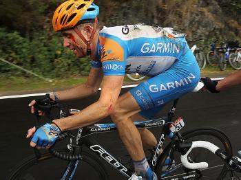 Vande Velde Withdraws From Tour de France—Garmin Decimated by Stage Two Crashes
