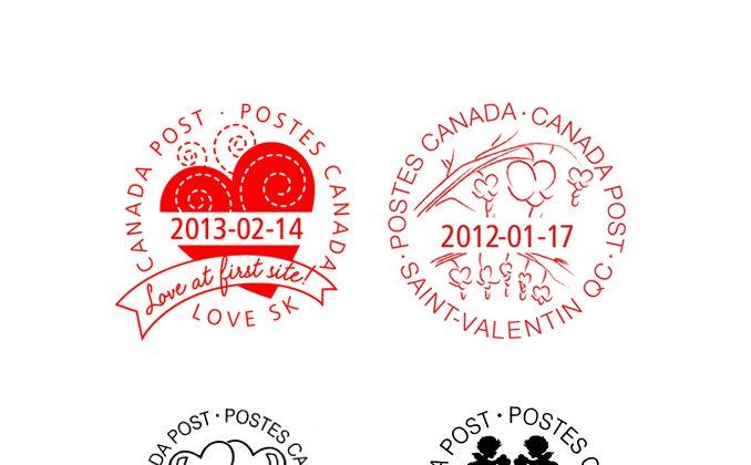 Canadian ‘Valentine’s Day’ Postmarks Popular Around the World
