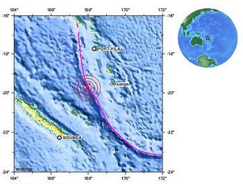 Tsunami Warning Follows Vanuatu Earthquake