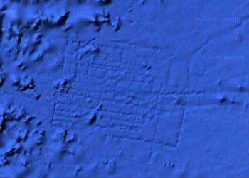 Lost City of Atlantis on Google Maps?