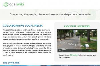 LocalWiki to Connect Communities in the Digital World