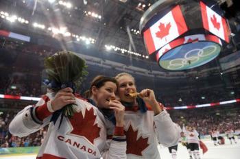 Canada Blanks U.S. to Win Women’s Hockey Gold