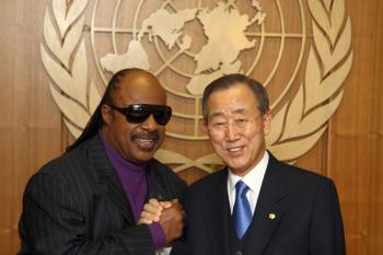 Stevie Wonder Named Latest United Nations Messenger Of Peace