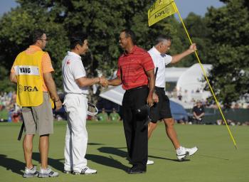Y.E. Yang Shocks Tiger in PGA Championship Final Round