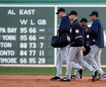Yankees Fall to Red Sox, Lose AL East to Rays