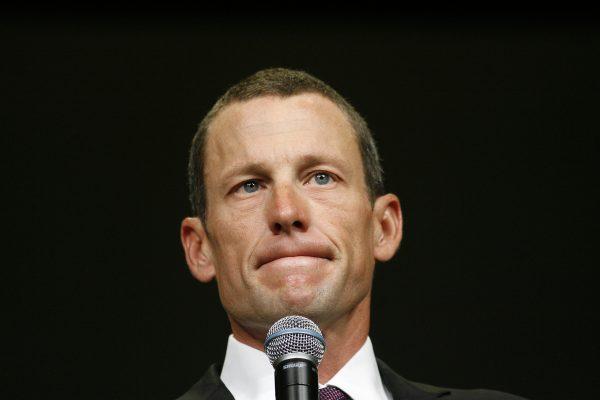 Lance Armstrong at the Livestrong Global Cancer Summit in Dublin, Ireland, in Aug. 24, 2009. Armstrong won the Tour de France seven consecutive times from 1999 to 2005, but was stripped of those victories in 2012 after a protracted doping scandal. (Peter Morrison/AP)