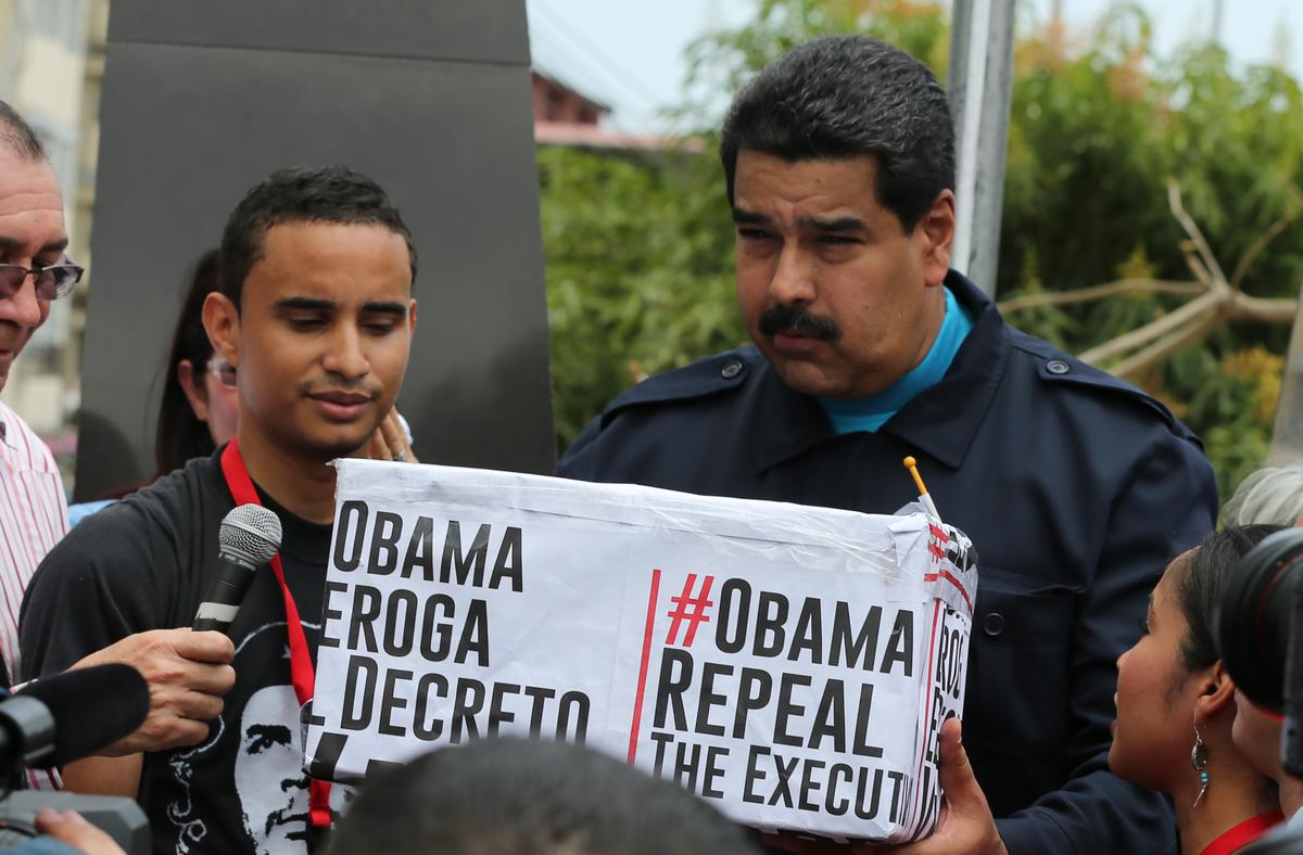 Venezuelan Opposition Stages March Against Hunger