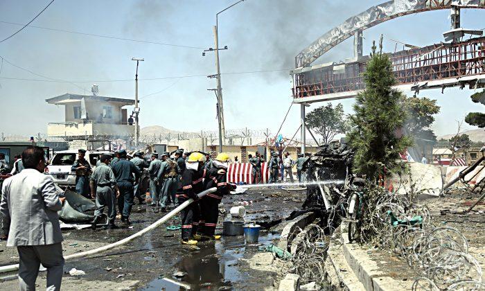 Suicide Car Bomb Near Afghan Capital’s Airport Kills 5