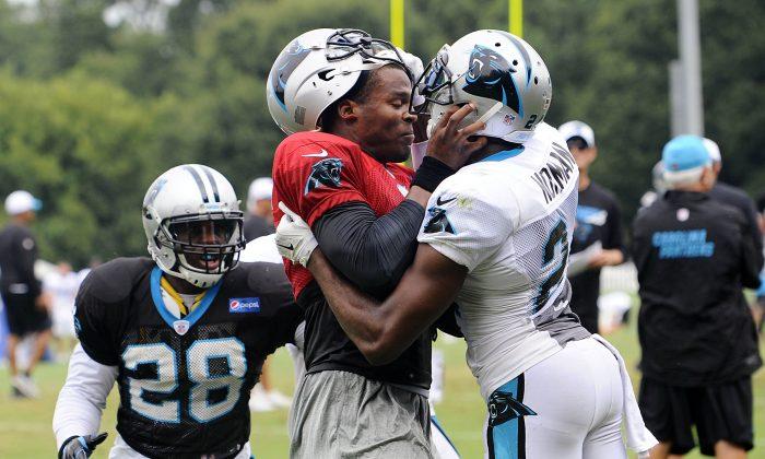 Panthers QB Newton Doesn’t Regret Role in Scuffle at Camp