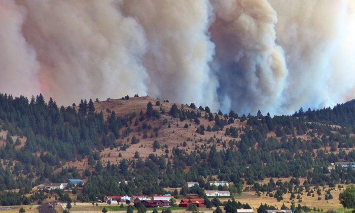 Western Wildfires: Wind, Heat, Dry Land Fueling Large Blazes