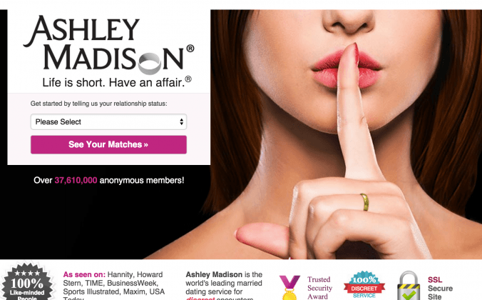 Data Dump of Adultery Website Ashley Madison Users Deemed Authentic