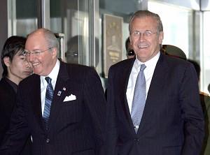 Rumsfeld Talks to China About Military Buildup