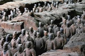 Mold and Air Pollution Damage Terracotta Army