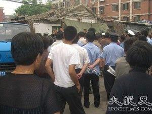 Police Stand By As Officials Destroy Appellants’ Residences