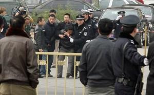 China Petitioners Press Case With Embassy Protest
