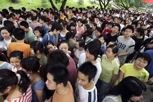 Nearly 10 Million Chinese Students Wrote University Entrance Exams in early June.