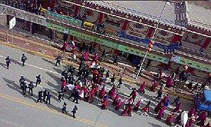 Photo Essay: Chinese Regime Suppresses Tibet Protests