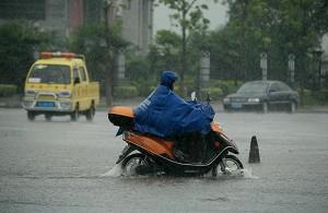 Southern China Hit by Rainstorms