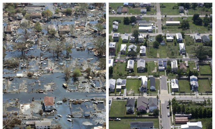 Hurricane Katrina: Then and Now Pictures